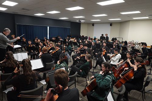 BHS Orchestra at the Aurora Festival