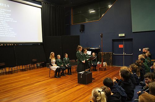 Zara and Grace read Psalm 147:1-5