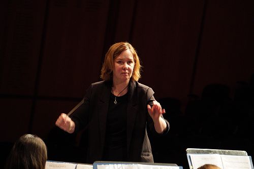 Junior Concert Band at the Aurora Festival
