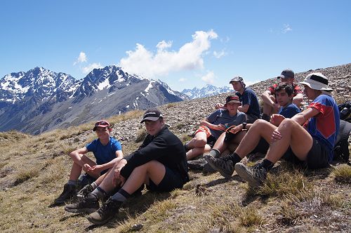 10NPA stop for lunch at the saddle of Mt Mason