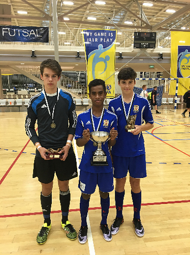 Lachie Doyle received the Golden Gloves award and Sean Newsome received the Golden Boot award.