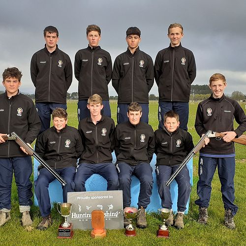 Clay target shooting team