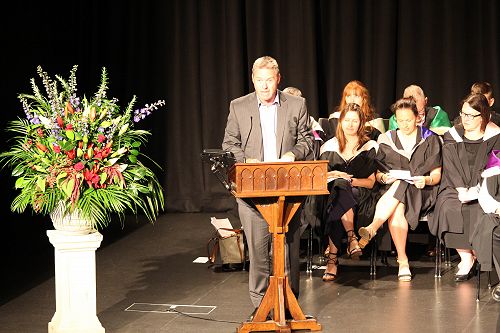 Julian Bowden's prizegiving address