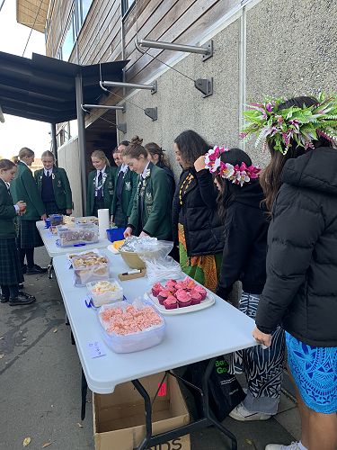 Bake sale for Pasifika week
