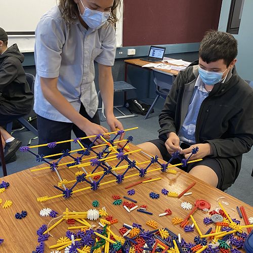 Bridge building in Maths.