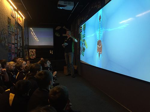 Learning about the parts of the body