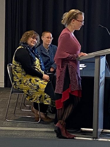 J A Thea Reads "Hills"