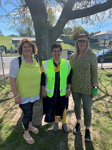 Aitkin and Waters cup Day - Delia Baird, Sagarika Sahana and Anglea Wilson
