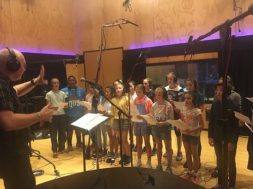 Chorale recording for Ali Harper's Song