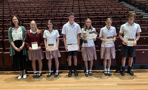 First Year 10 Principal's Assembly Award Recipients for 2024