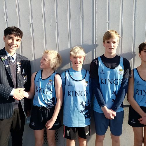 Luke Salisbury, Dan Kelleher, Zak Chisholm, Joshua Scott and Massimo Bolletta 