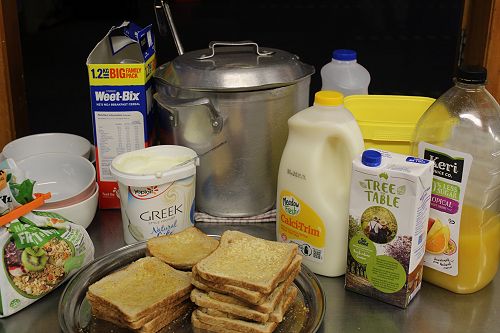 Breakfast with your brothers