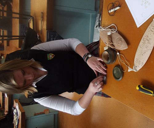 International student Māori class