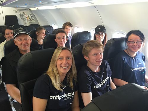 Kavanagh College Antipodeans Abroad group