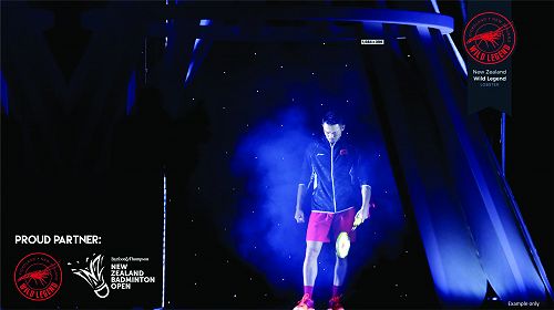 Wild Legend Sponsors NZ Badminton Open 