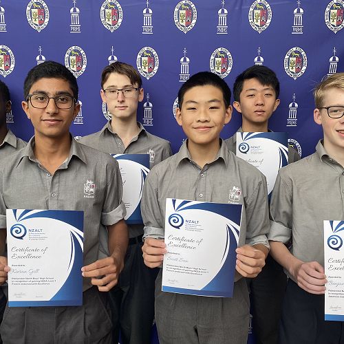 NZALT Certificates of Excellence