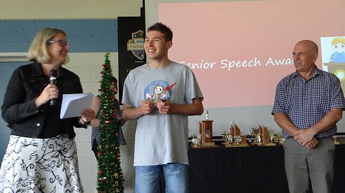Senior& Intermediate Prize Giving