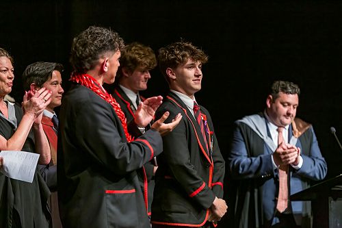 Head boy for 2024, Simon Curnow.