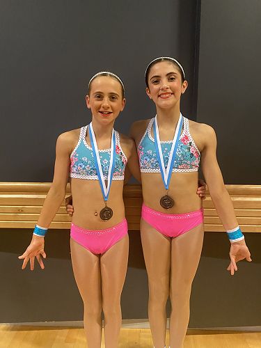 Charlotte and Holly thrilled with their result!