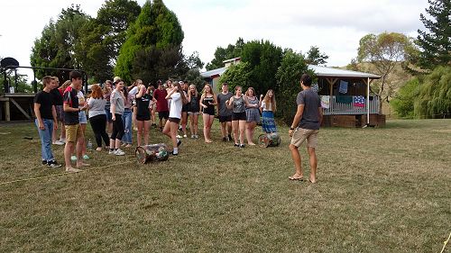 Year 13 leaders on a roll.