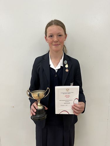 Junior Equestrian Sportswoman of the Year- Abbie Doncliff