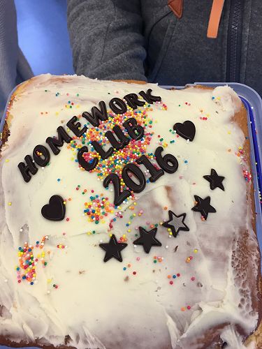 Homework Club Cake