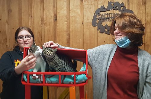 Paige Healy and Lizzy Cawley