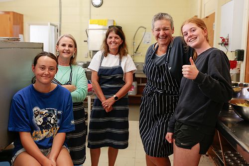 Thanks to the kitchen team at Yr 13 Retreat 2021