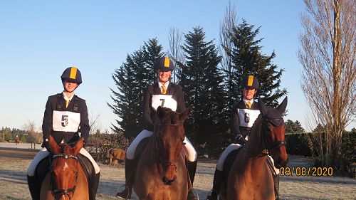 Most of Gold ready to ride their dressage tests