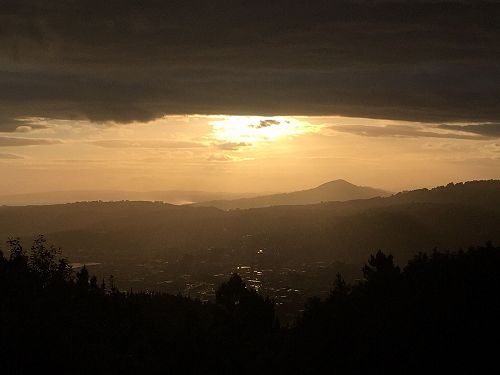 Dunedin Sunset from Signal Hill, January 2020