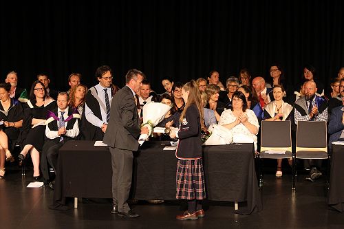 Stephanie Lester (R) 2018 School Dux