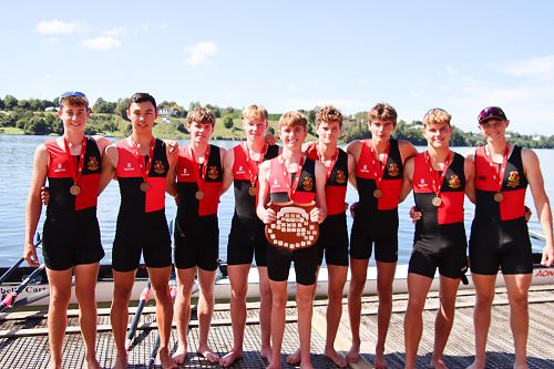 Our gold medal winning Under 17 Eight