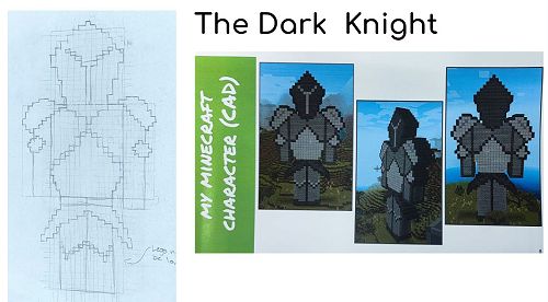 DVC Minecraft character modelling.