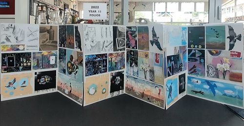 Year 11 Art Portfolios from 2022