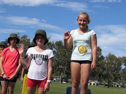 10 yr girls individual winners