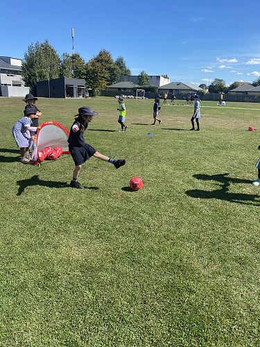 Girls Football session