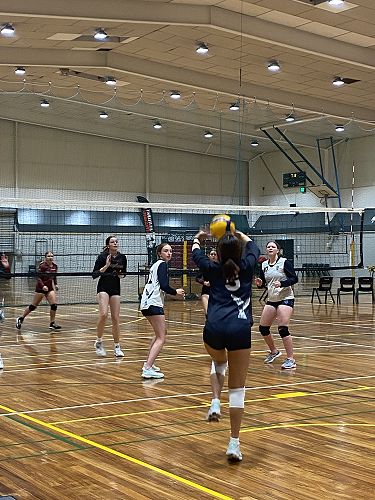 Vivienne in action against Nayland College