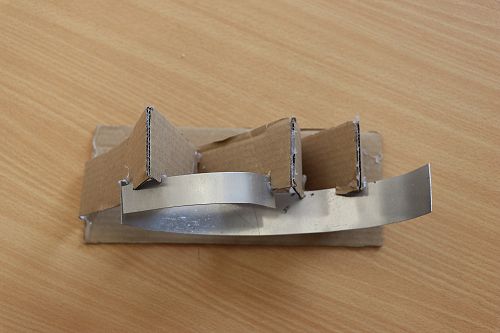 Xian Millar - top view of her sculpture