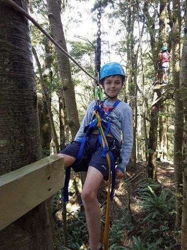 Adventures at Year 7 Camp survival. 