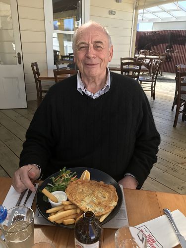 Registrar Ken ready for West Coast whitebait