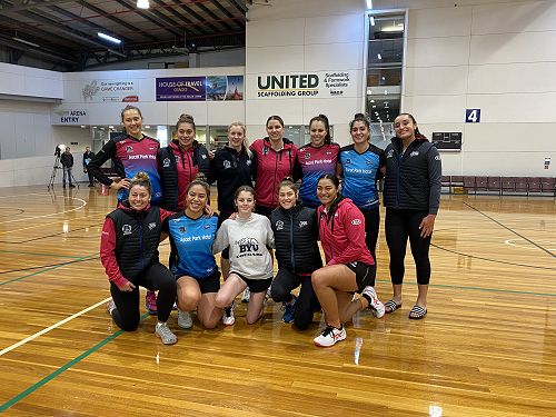 Frankie Macready savouring her session with the Steel