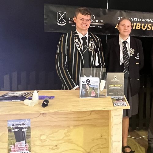 Benjamin Allen and Jade Luxton