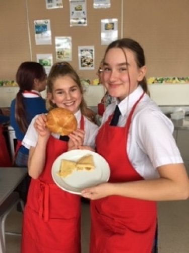 Billie Allen and Olivia Currie and their French Cuisine