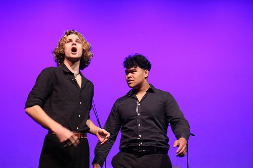 Sean Millar, left, and Heinrich Muller.