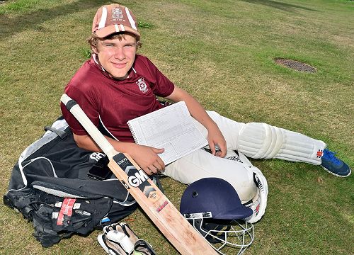 Cricket Captain Scores Double Century