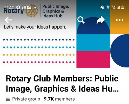 Rotary Public Image, Graphics and Ideas Hun Facebook Page
