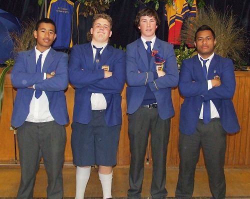 Sam Dickson - at the STC Rugby awards 2007