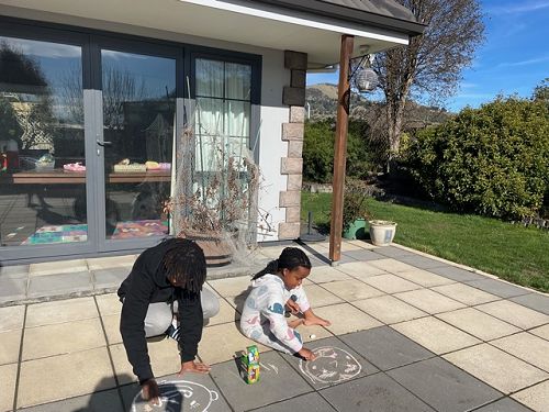 Alicia and her family have been busy having fun in her bubble.