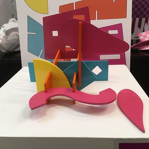 Sculpture station by Suzanne Voice