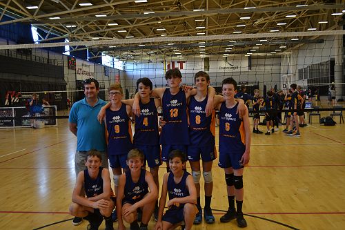 C Squad Boys Volleyball Team 2020